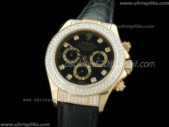 rolex fakes uhren daytona Schwarzes