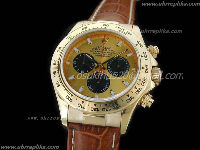 rolex daytona replica Sunset Gold Dial