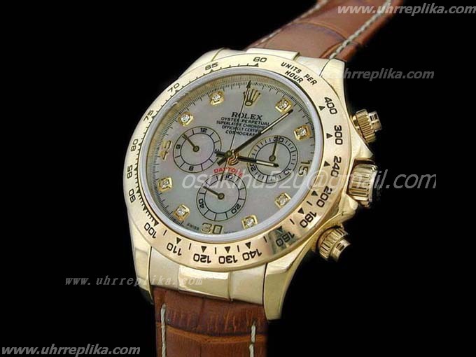 rolex daytona replica Chronograph mop Weiß diamind Markers