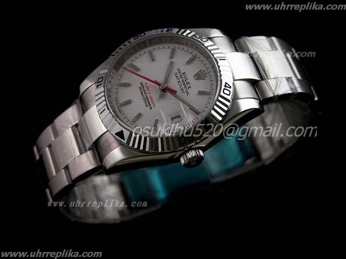 Rolex datejust replikate uhren 116264-72200 weiß 36mm