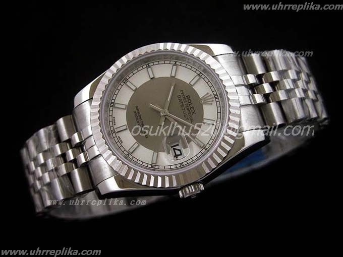 rolex DateJust fake uhren gray weiß