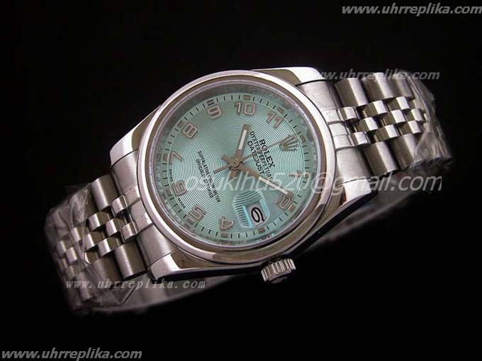 rolex replica DateJust blaues herren 36mm