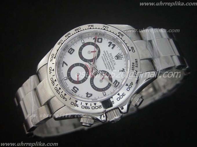 Rolex Daytona replica chronogrpah16509 Steel Weiß