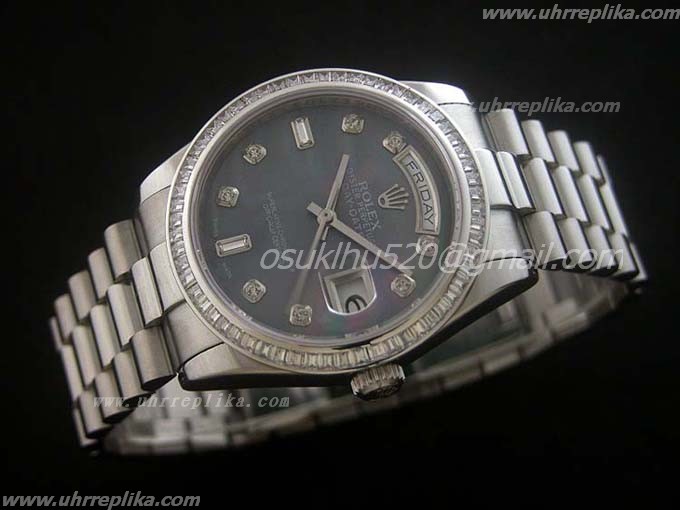 rolex fälschung eta DateJust Grey herren ETA
