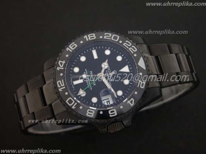 Rolex replica hohe Qualität GMT II Pro-Hunter PVD Schweiz