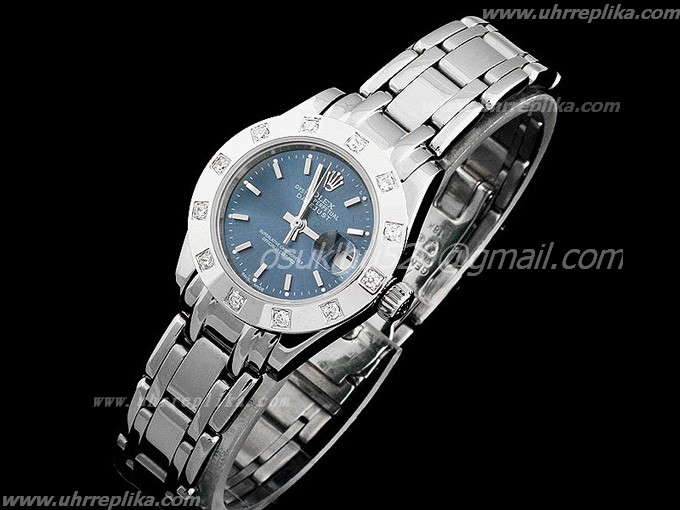 rolex ladies replica Datejust Masterpiece Blaues