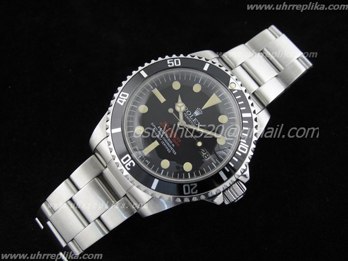 361 rolex Vinatage Double Red Sea-Dweller 1665 gefälschte uhren